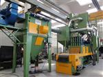 Cogeim Continuous feed  tunnel type - mesh-belt shot blasting machine for metallic parts - STL Series Shotblasting Machines 